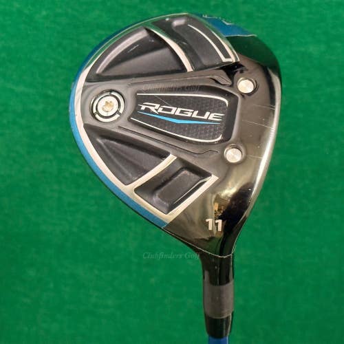 RARE Callaway Rogue Fairway Wood 11 Grafalloy ProLaunch 45A Graphite Seniors