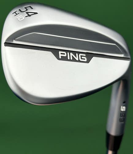 PING S159 Hydropearl Chrome Sand SW Wedge 54-10* H-Grind Steel Z-Z115 MINT!