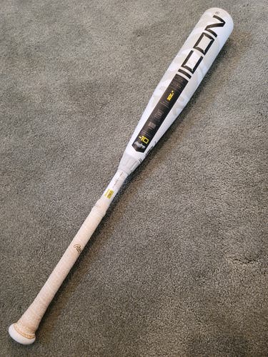 2025 Rawlings Icon Composite USSSA Certified Bat (-10) 17 oz 27" (Used)