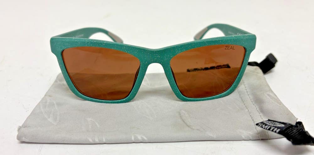 ZEAL Cumulus 12684 Green Unisex Sunglasses Ellume Polarized Lenses EXCELLENT