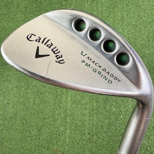 Callaway Mack Daddy PM Grind 58 10 Lob Wedge KBS Tour-V Wedge Flex Steel