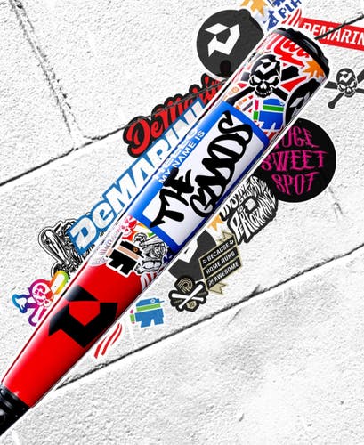 Sticker Bomb 2026 DeMarini The Goods™ (-3) BBCOR Baseball Bat 33" LIMITED EDITION