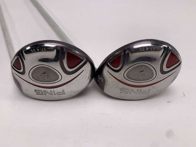 Ping Faith 3 & 5 Fairway Wood Set 18* 22* ULT200 Ladies Graphite Womens RH