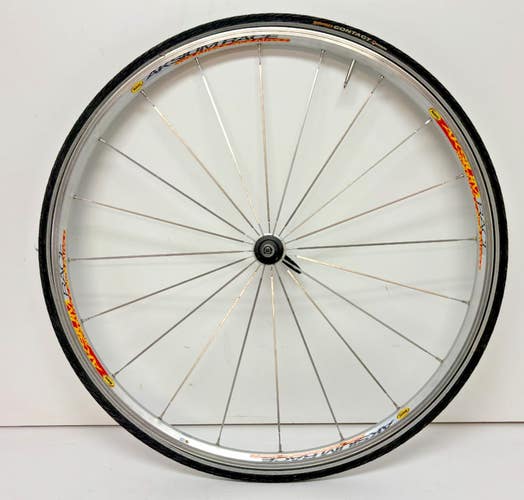 Mavic Aksium Race 20-Bladed Spoke Aluminum 700C Front Wheel Continental Contact