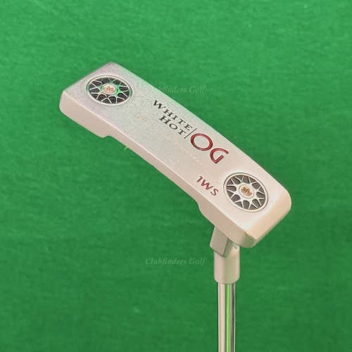 Odyssey White Hot OG #1WS 35" Slant-Neck Putter Golf Club W/ Super Stroke