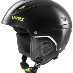New UVEX Eco helmet; Size: 55-58 (Black/Yellow)