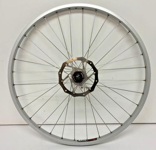 Sun Rims Rhyno Lite 32-Spoke Al Disc Brake 26" QR Front Wheel Deore XT M756 Hub