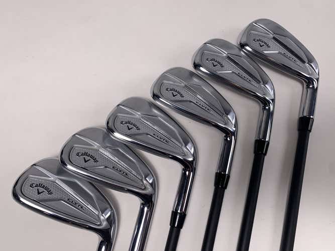 Callaway Elyte Iron Set 6-PW+GW Mitsubishi Chemical Vanquish 4 R2 Senior RH