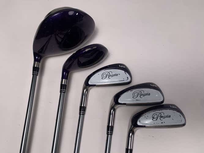 Lynx Regalia Club Set Driver 5W 7 Iron 9 Iron PW Ladies Graphite Womens LH