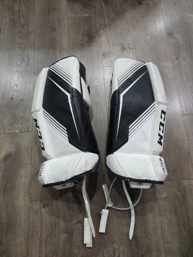 24" CCM Y Flex 2 Goalie Leg Pads (Used)