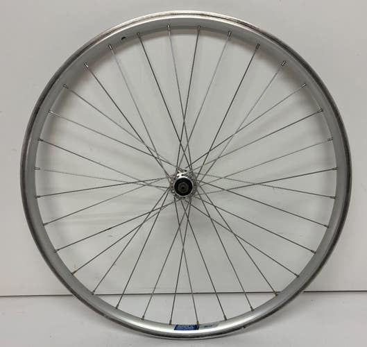 Giant 32-Spoke Silver Aluminum Double Walled 26" QR Mountain Bike Front Wheel
