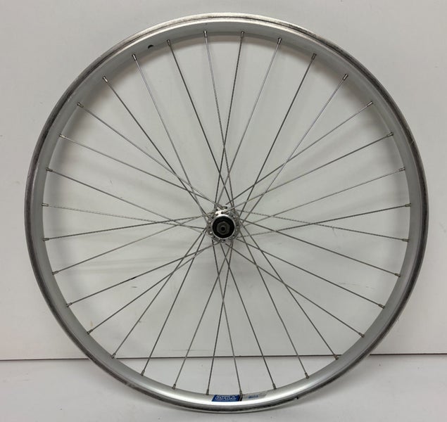 Giant 32-Spoke Silver Aluminum Double Walled 26" QR Mountain Bike Front Wheel