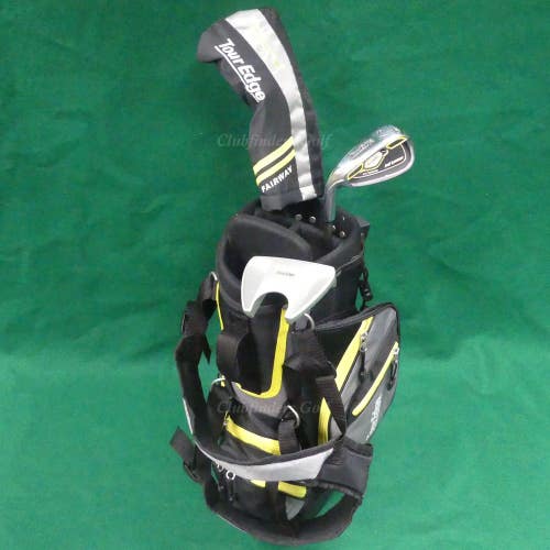 JUNIOR LH Tour Edge Hot Launch HL-J 3-Piece Complete Golf Club Set w/ Stand Bag