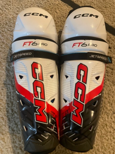 CCM Tacks AS-V Pro 13" Shin Pads (New)