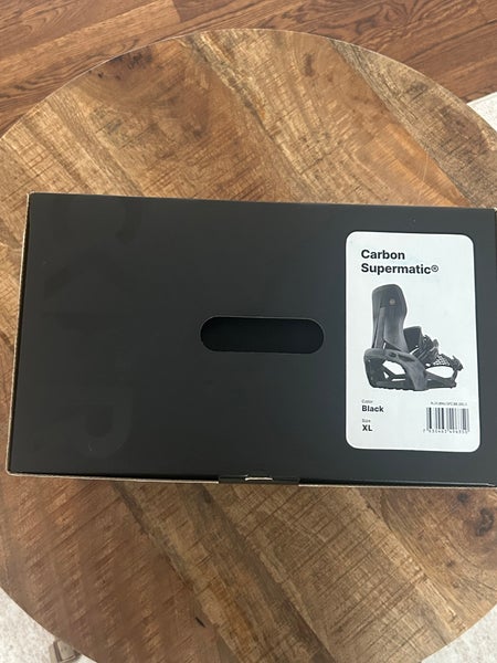 Men's XL Nidecker SUPERMATIC Snowboard Bindings All Mountain (New)