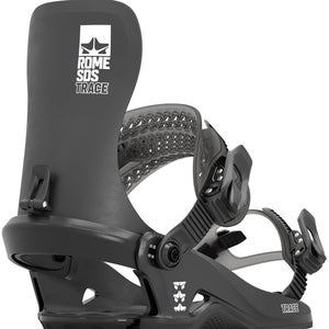 Rome Trace Snowboard Bindings Mens M/L Black (US 7.5 - 10) New 2025