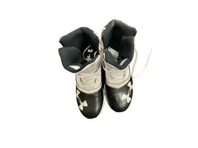 Used Under Armour Jr FB Cleats Black Junior 06 11846-S000100770