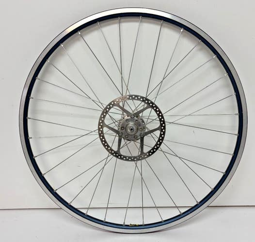 Mavic 32-Spoke Blue Aluminum Disc Brake 26" QR Mountain Bike Front Wheel HB Hub