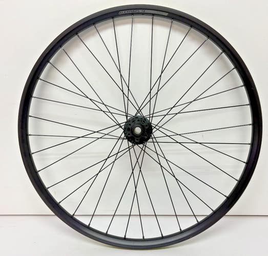 Alexrims ST 36-Spoke Black Aluminum Disc Brake 15x100 Thru Axle 26" Front Wheel