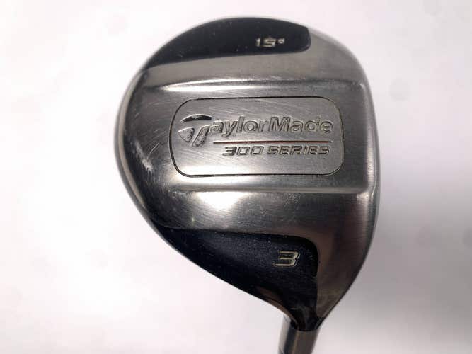 TaylorMade 300 3 Fairway Wood 15* Lite S-90 90g Stiff Graphite Mens RH