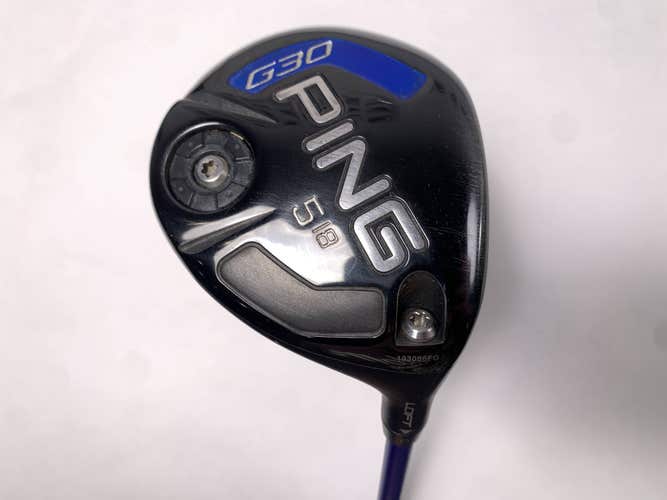 Ping G30 5 Fairway Wood 18* TFC419 Regular Graphite Mens RH