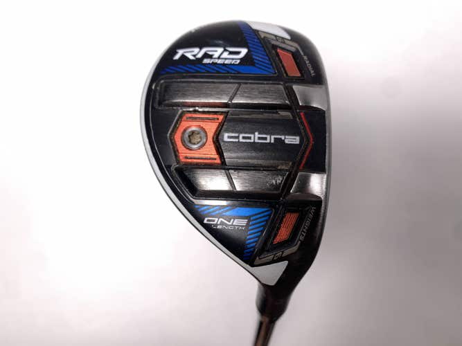 Cobra RAD Speed One Length 3 Hybrid 19* UST Mamiya Recoil ESX 480 F4 Stiff RH