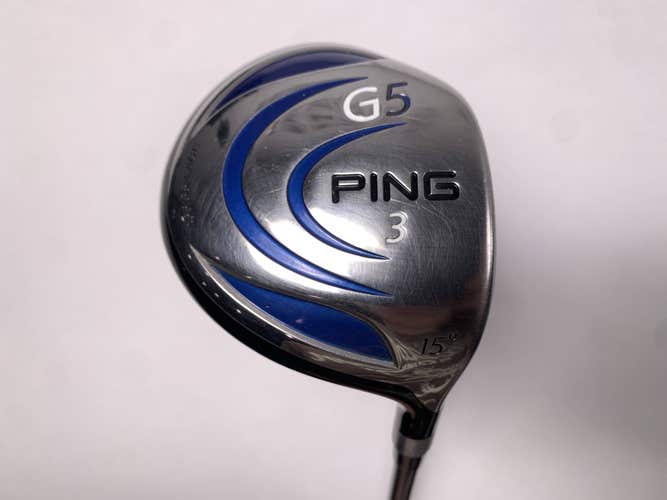 Ping G5 3 Fairway Wood 15* TFC100F Regular Graphite Mens RH DENT