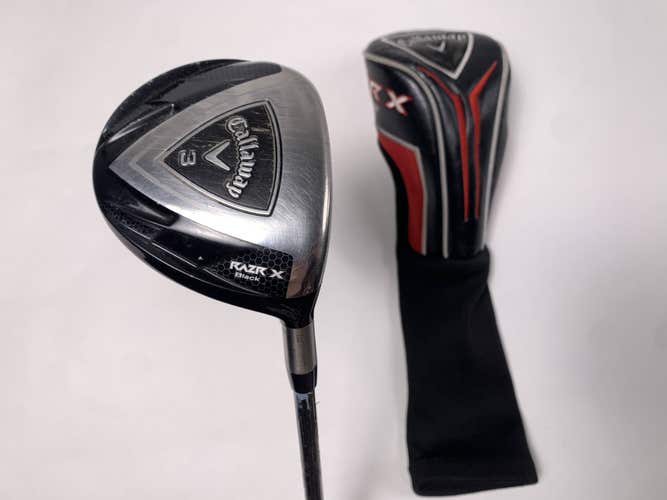 Callaway Razr X Black 3 Fairway Wood 15* ProLaunch AXIS 65g Regular RH HC