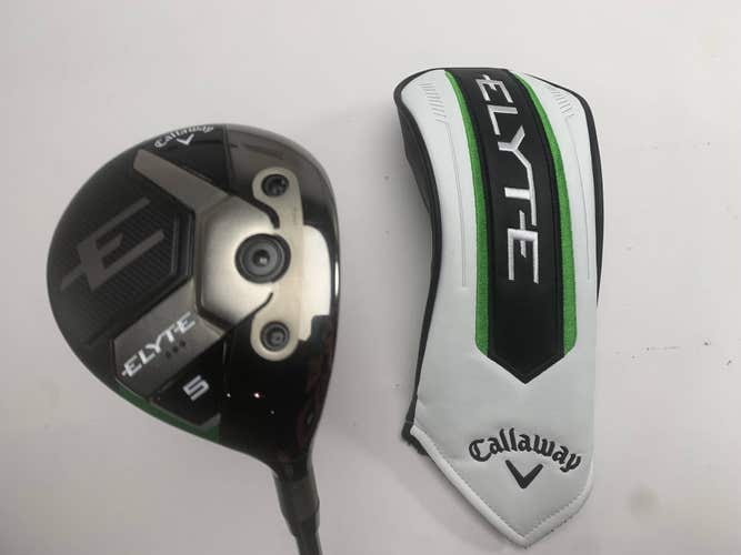 Callaway Elyte Triple Diamond 5 Fairway Wood 18* Denali Blue 6.0 60g Stiff RH HC
