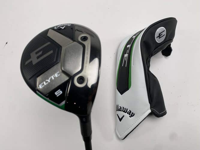 Callaway Elyte 5 Fairway Wood 18* Mitsubishi Chemical Vanquish 5 R2 Senior RH HC