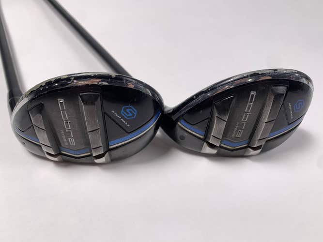 Cobra T-Rail 4 & 5 Hybrid Set 22* 25* UltraLite 45g Senior Graphite Mens RH