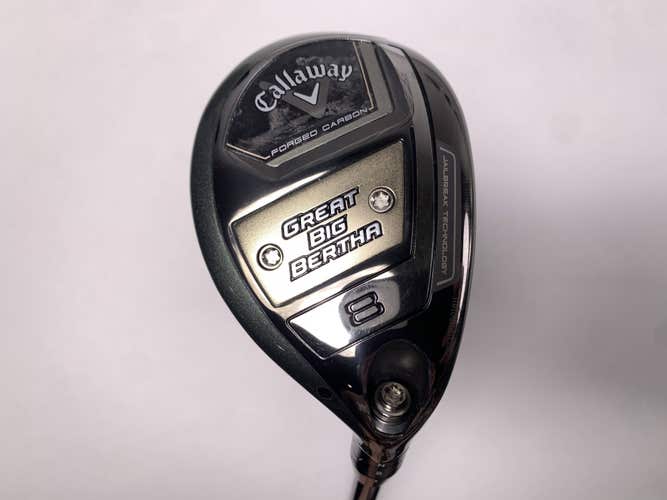 Callaway Great Big Bertha 23 8 Hybrid 32* Helium 60I F2 Senior Graphite Mens RH