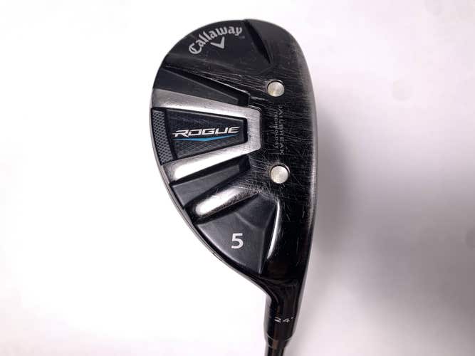 Callaway Rogue 5 Hybrid 24* Aldila Synergy 60g Regular RH Midsize Grip