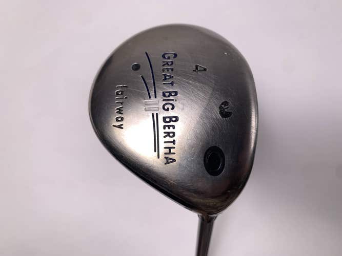 Callaway Great Big Bertha II 4 Fairway Wood 17* GBB System 60 Firm RH