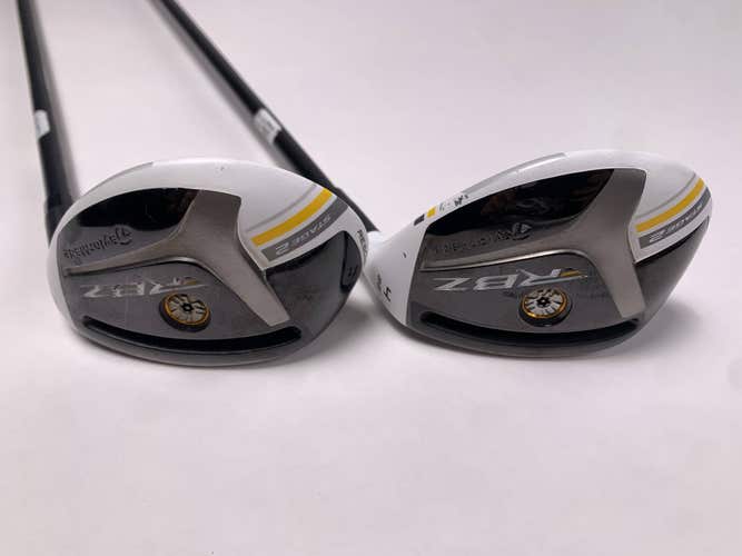 TaylorMade RocketBallz Stage 2 3 & 4 Hybrid Set 19* 22* RocketFuel Regular RH