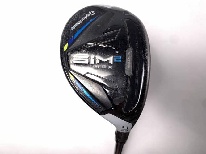TaylorMade SIM2 MAX Rescue 4 Hybrid 22* Fujikura Ventus Blue 5A Senior RH