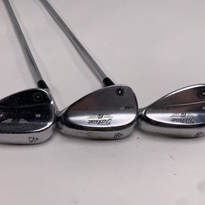 Titleist Vokey SM6 Tour Chrome Wedge Set 52* 8 | 56* 10 | 60* 10 Wedge Steel RH