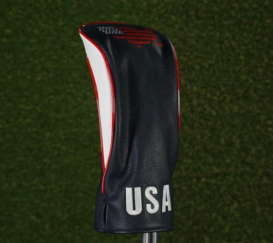 Skydream Golf USA Driver Headcover White / Blue / Red Custom USA Flag Design