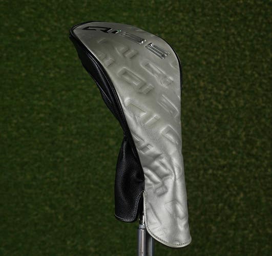 TaylorMade Qi35 Driver Headcover Silver / Black / Gray ~ LOOK!!
