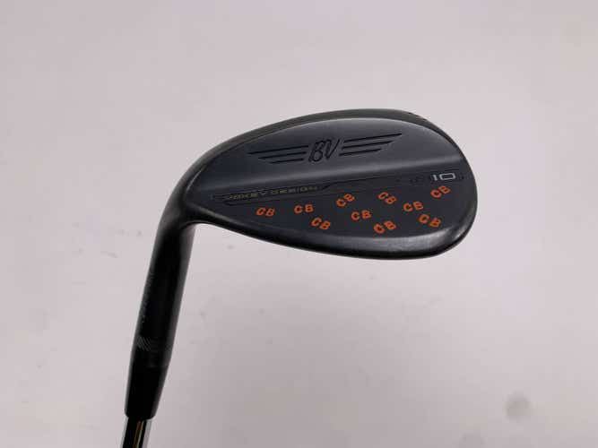 Titleist Vokey SM10 Jet Black Sand Wedge SW 56* 12D KBS Hi-Rev 2.0 Stiff LH