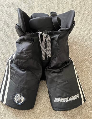 Used Pro Stock Senior Large Bauer Nexus Custom Pro Hockey Pants