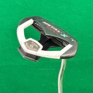 Odyssey Metal-X DART Mid 35" Double-Bend Mallet Putter W/ Super Stroke