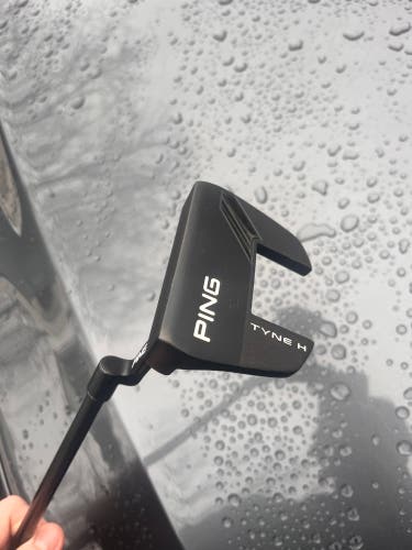 Black Men's 2024 Ping 2024 Tyne H Mallet Left Hand Putter 35" (Used)