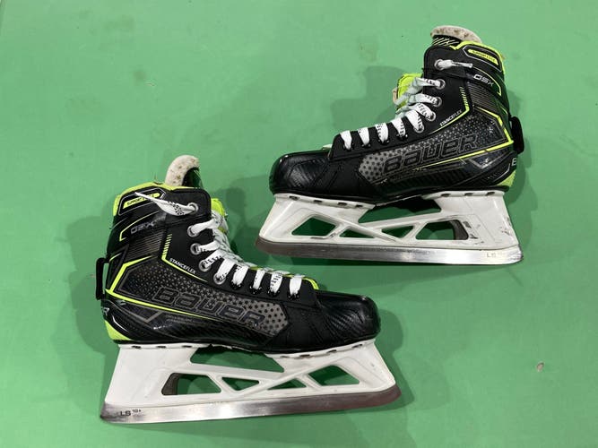 USed Senior Bauer GSX Hockey Goalie Skates Size 7