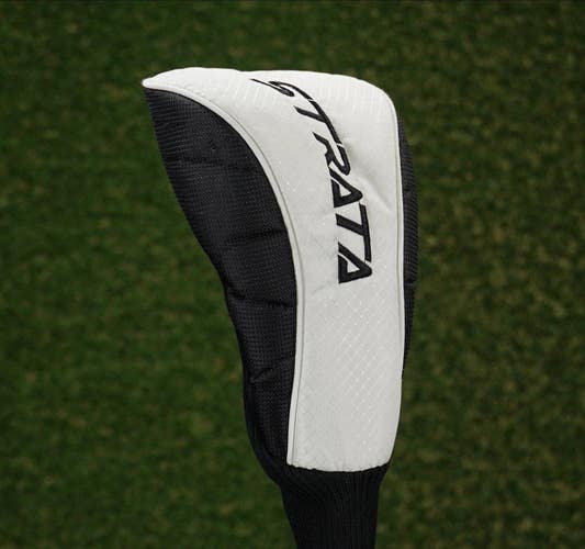 Callaway Strata Driver Headcover Sock White / Black ~ LOOK!!