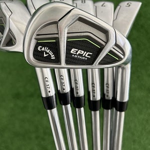 Callaway Epic Star Iron Set 5-A / NS Pro Zelos 70 Stiff