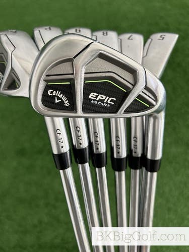 Callaway Epic Star Iron Set 5-A / NS Pro Zelos 70 Stiff