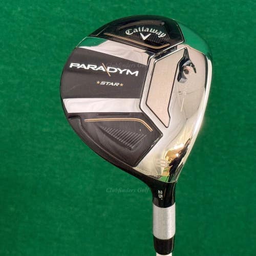 Callaway Paradym Star 25 Fairway Wood 9 Aldila Ascent 40 R2 Graphite Seniors