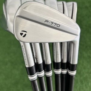 Taylormade P770 25 Forged Iron Set 5-A / Project X Cypher 5.0 Regular Graphite