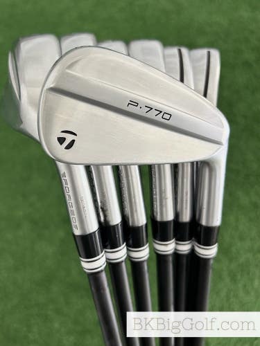 Taylormade P770 25 Forged Iron Set 5-A / Project X Cypher 5.0 Regular Graphite